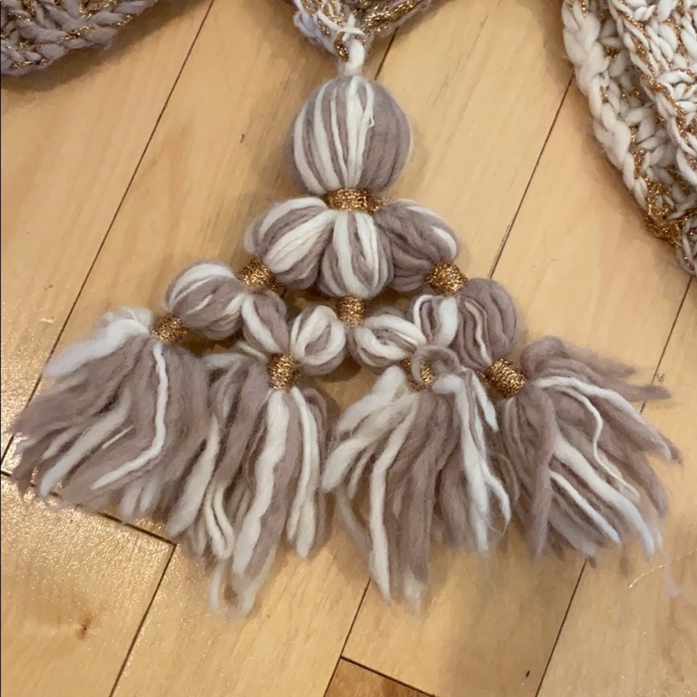 Knit wool blend scarf - Picture 2 of 3